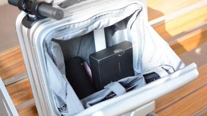 Brainy: can ride as an electric car, just like iron man equipment