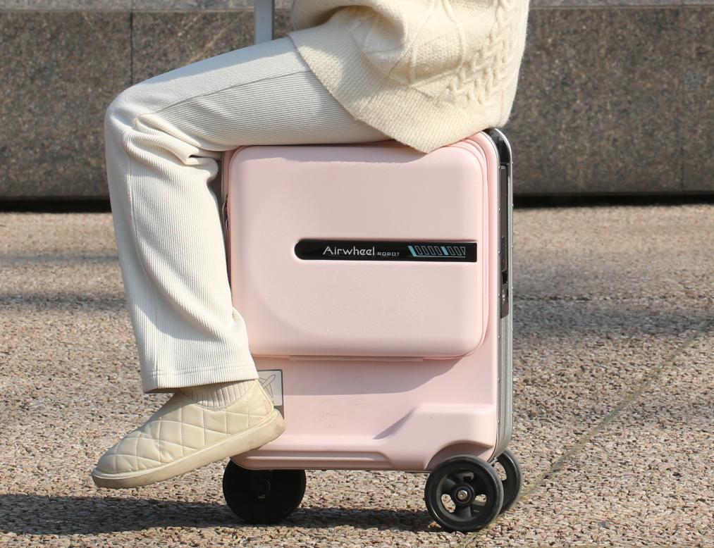 What is the luggage that you can ride?